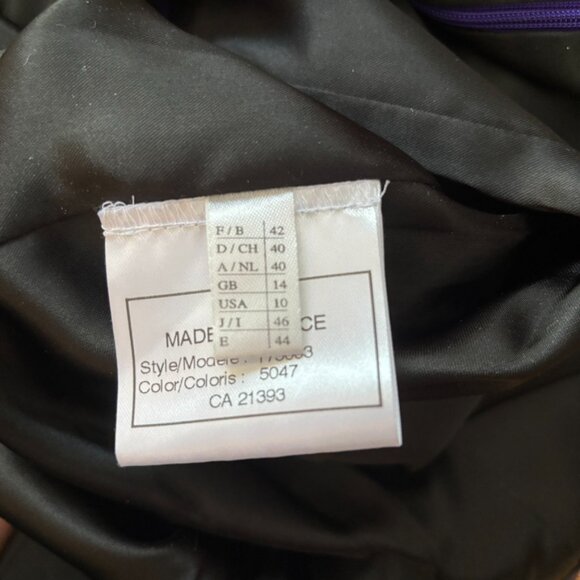 Designer Weill Purply/Blue Women's Dress - Picture 11 of 12